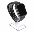 Apple Watch SE 44mm GPS + 4G Spacegrau Aluminiumgehäuse mit Sportarmband Schwarz