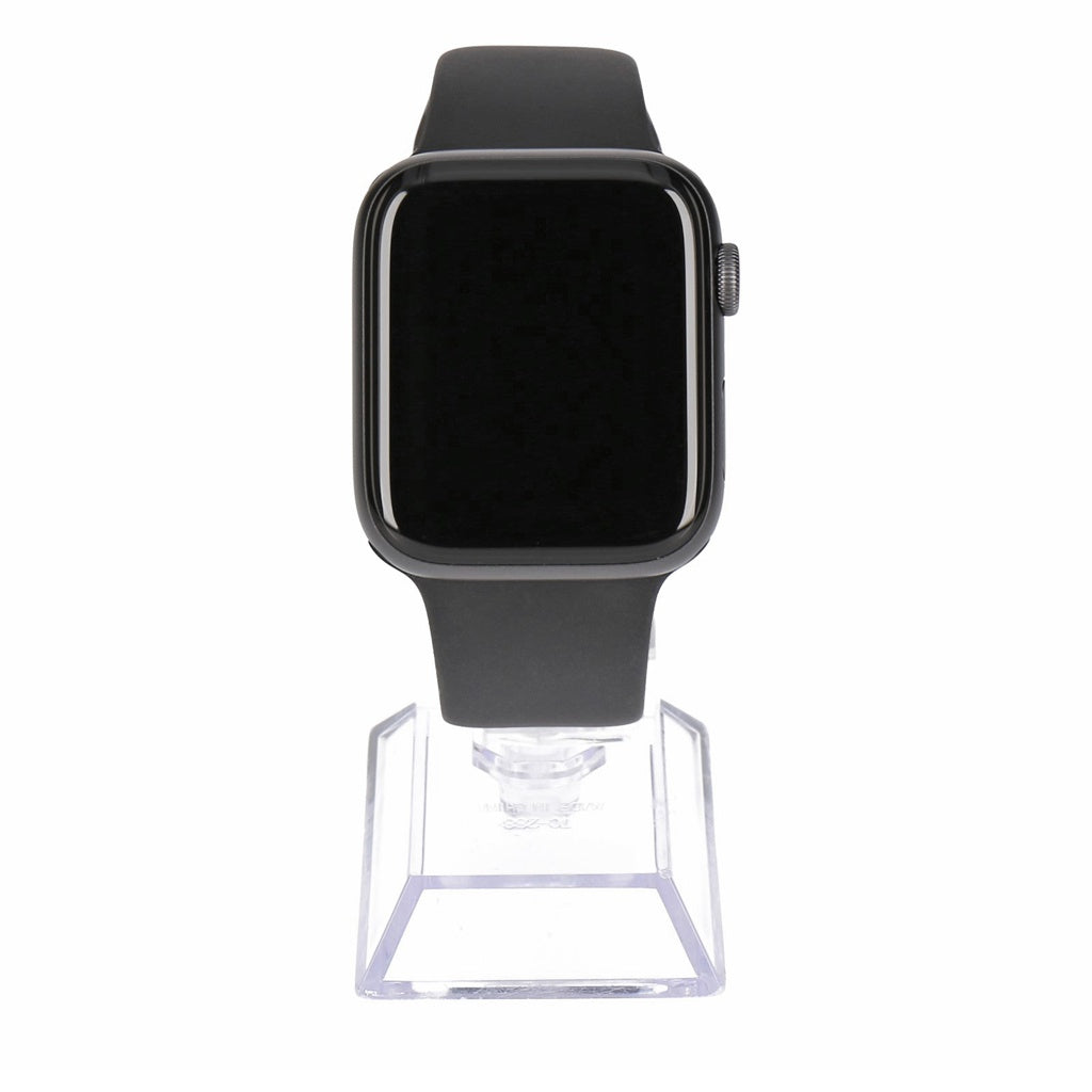 Produktbild Smartwatch - Apple Watch SE 44mm GPS + 4G Spacegrau Aluminiumgehäuse mit Sportarmband Schwarz