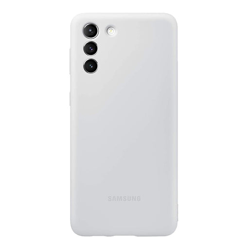 Produktbild Smartphone-Hülle - Samsung Silicone Cover Hellgrau passend für Galaxy S21+