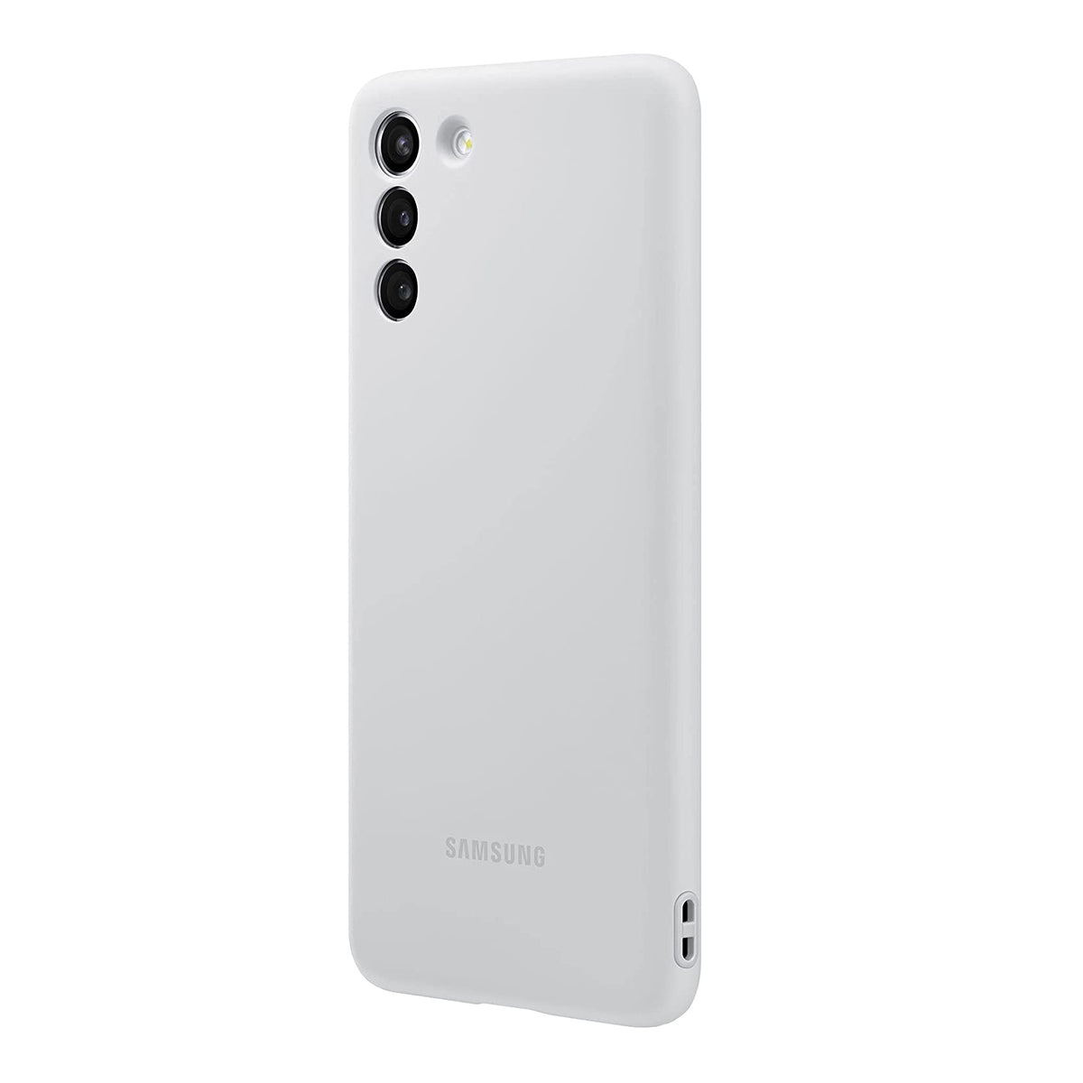 Produktbild Smartphone-Hülle - Samsung Silicone Cover Hellgrau passend für Galaxy S21+