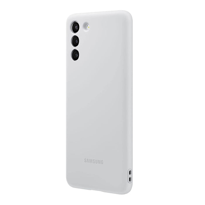 Samsung Galaxy S21+ Silikon Cover hellgrau