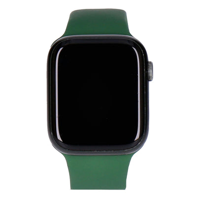 Watch Series 7 45mm GPS Grün Aluminumgehäuse mit Sportarmband Kleeblatt
