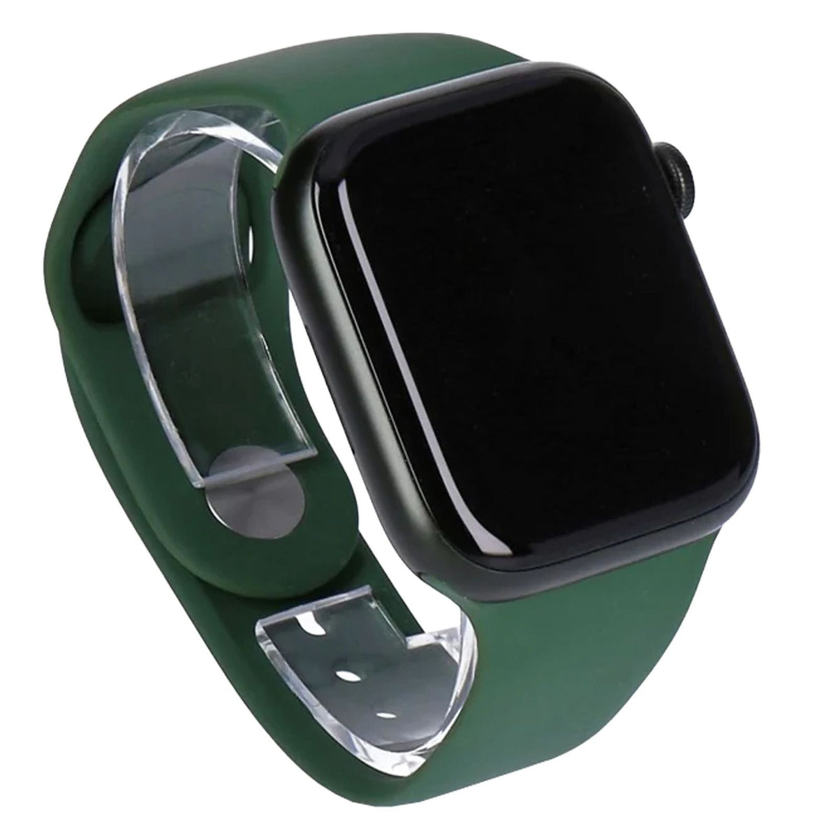 Produktbild Smartwatch - Apple Watch Series 7 45mm GPS Grün Aluminumgehäuse mit Sportarmband Kleeblatt
