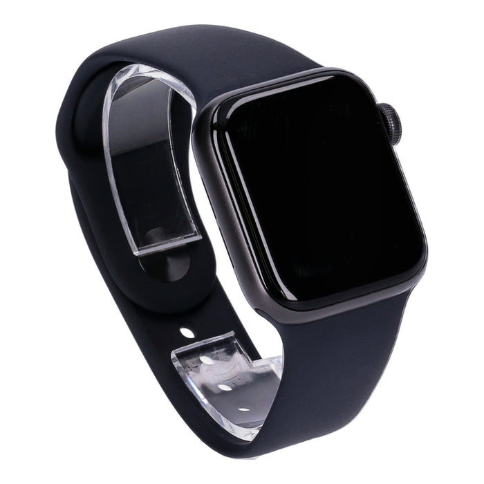 Apple Watch Series 5 40mm GPS Spacegrau Aluminiumgehäuse mit Sportarmband Schwarz