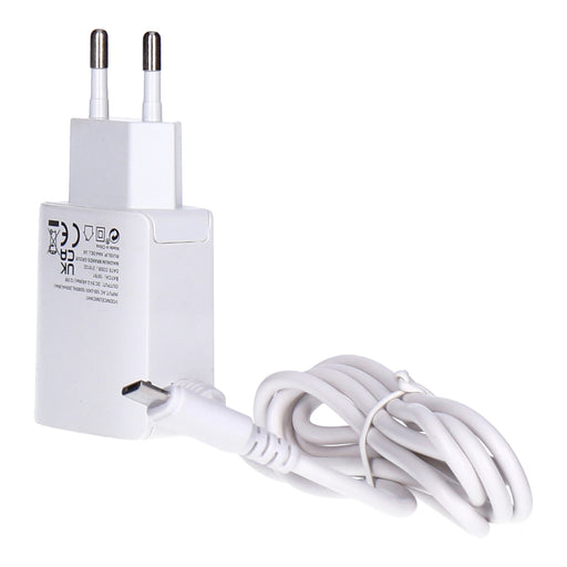 Produktbild USB-Ladegerät - Swipe Schnelladegerät Micro USB 1m weiß 2,4A