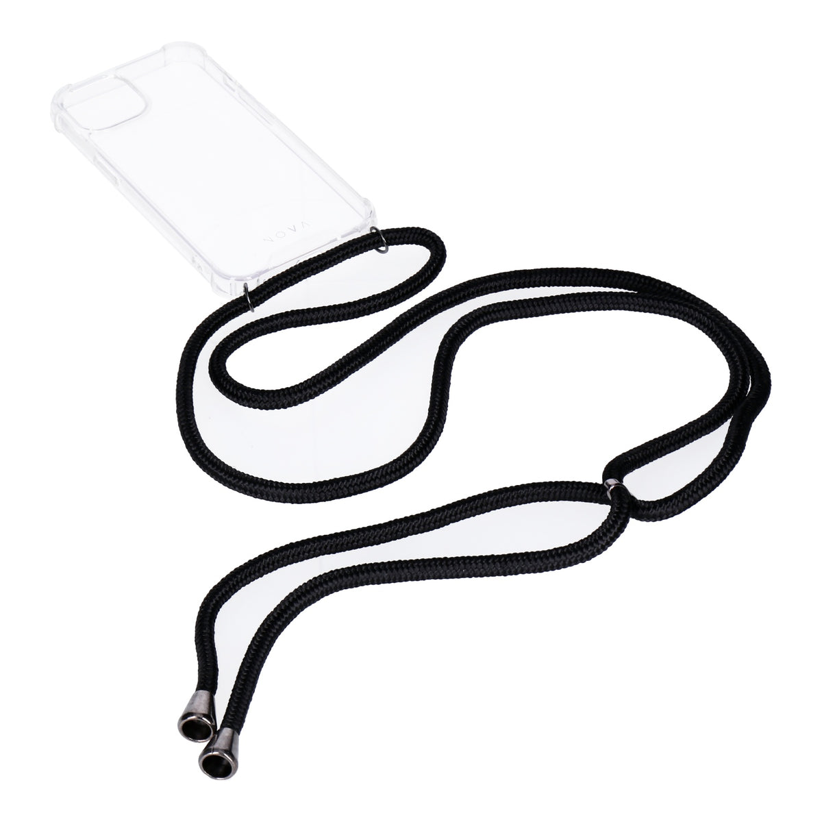 Produktbild Smartphone-Hülle - NOVA Neck Case für Apple iPhone 13 transparent/schwarz