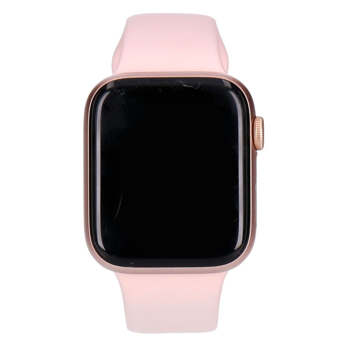 Apple Watch SE 44mm GPS Gold Aluminiumgehäuse mit Sportarmband Pink Sand