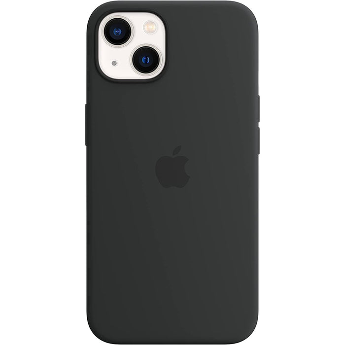 Apple iPhone 13 Silikon Case midnight blue mitternachtsblau mit Magsafe