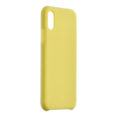 JT Berlin Liquid Silikon Case Schutzhülle Steglitz für iPhone X/XS gelb