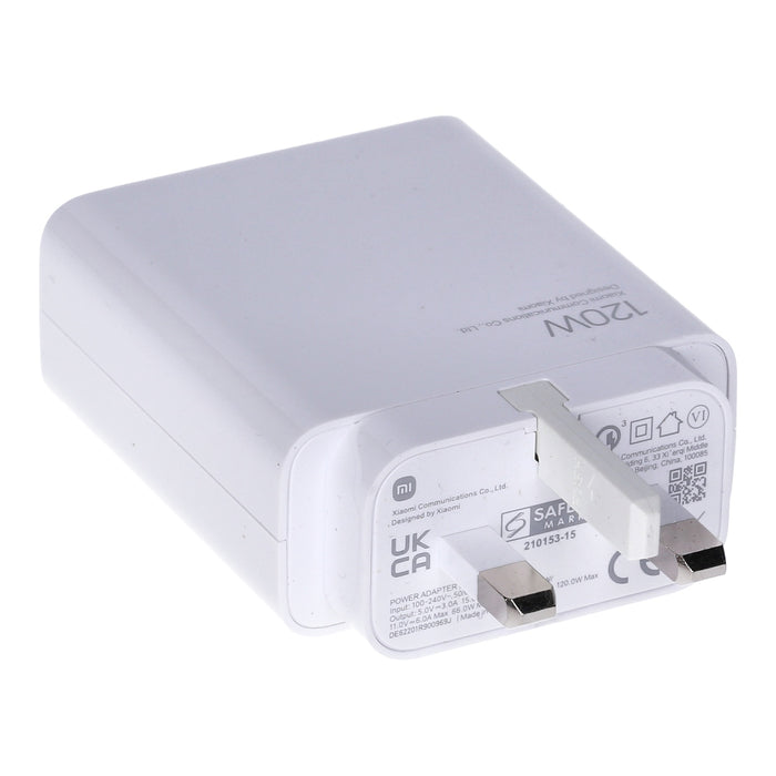 Xiaomi USB Ladegerät Original 120W Weiß UK