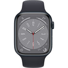 Apple Watch Series 8 45mm GPS + 4G Mitternacht Aluminiumgehäsue mit Sportarmband Mitternacht