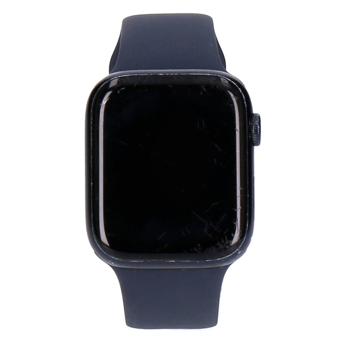 Apple Watch Series 8 45mm GPS Mitternacht Aluminiumgehäuse mit Sportarmband Mitternacht