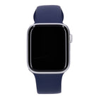Apple Watch SE 44mm GPS Silber Aluminiumgehäuse mit Sportarmband Abyss Blue