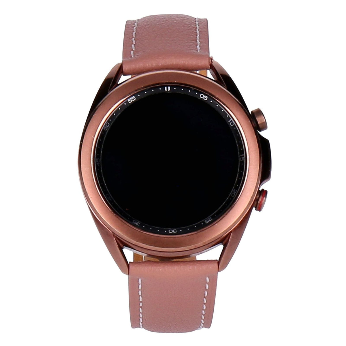Produktbild Smartwatch-Armband - Samsung Galaxy Watch 3 R855F LTE 41mm Bronze Lederarmband Rosa