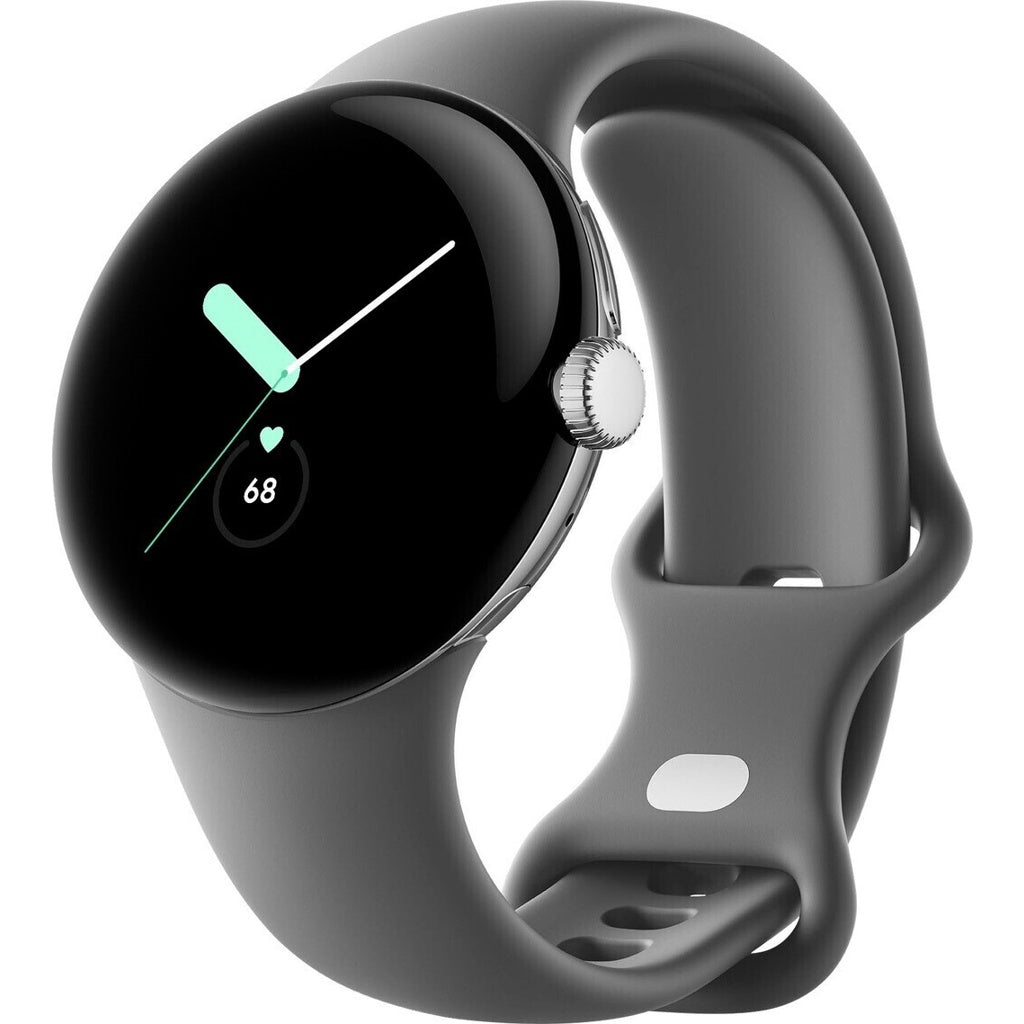 Produktbild Smartwatch - Google Pixel Watch LTE Smartwatch charcoal mit Sportarmband