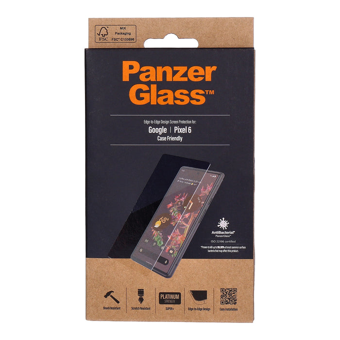 PanzerGlass Google Pixel 6 Pro Displayschutz Case Friendly E2E schwarz