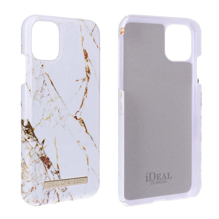 IDEAL OF SWEDEN Backcase für iPhone XR Carrara Gold