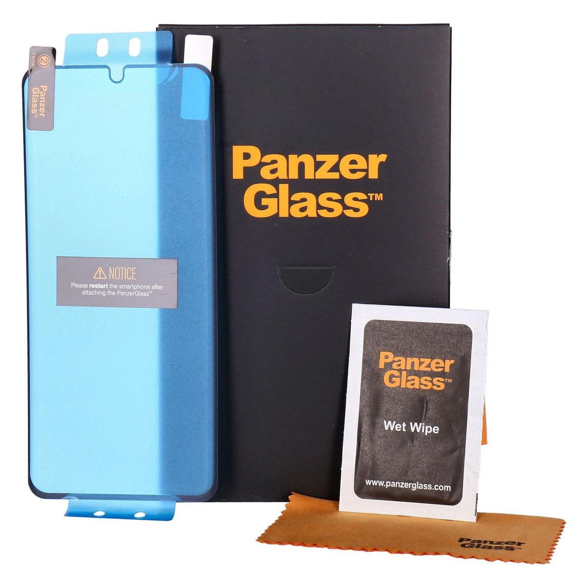 Produktbild Displayschutzglas - PanzerGlass Displayschutz passend für Samsung Galaxy S20+