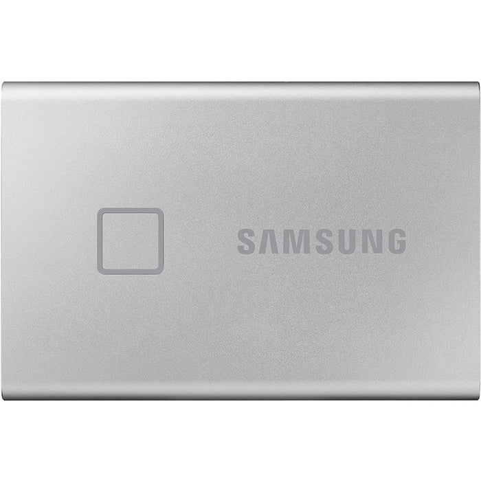 Samsung Portable T7 Touch USB 3.2 (Gen 2) 500GB silber