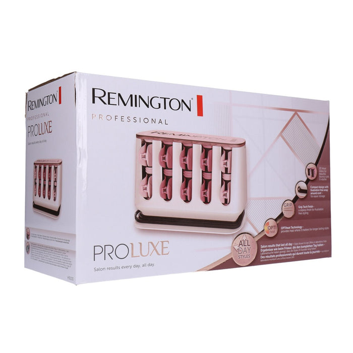 Remington H9100 PROluxe aufheizbare Lockenwickler in rosa