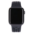 Apple Watch SE Nike 44mm GPS Spacegrau Aluminiumgehäuse Sportarmband Anthrazit/Schwarz