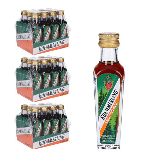 Produktbild Liköre - Kuemmerling Kräuterlikör 36er Pack 36 x 0,02 L