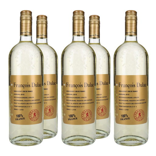 Produktbild Weißwein - Francois Dulac Cuvee Weißwein 5 x 1 L
