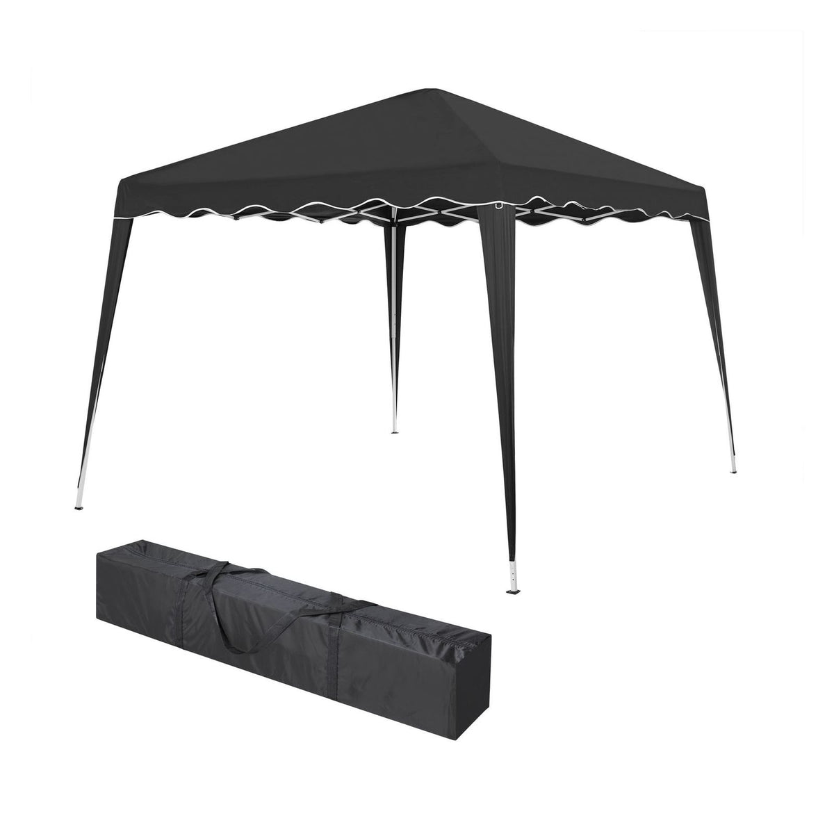 Produktbild Faltpavillon - TP Faltpavillon 3x3m, Aufbewahrungstasche grau wasserabweisend & UV-Schutz 50+