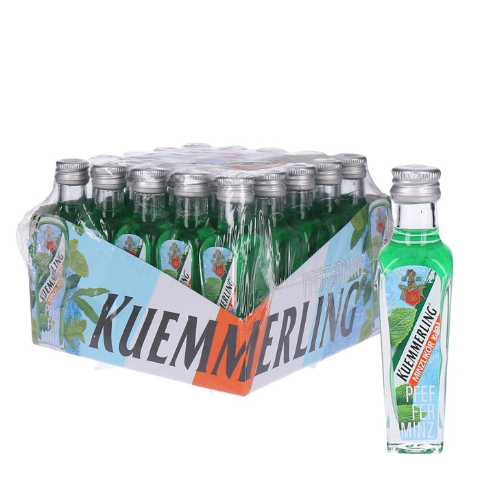 Kuemmerling Pfefferminz Likör 25 x 0,02 L