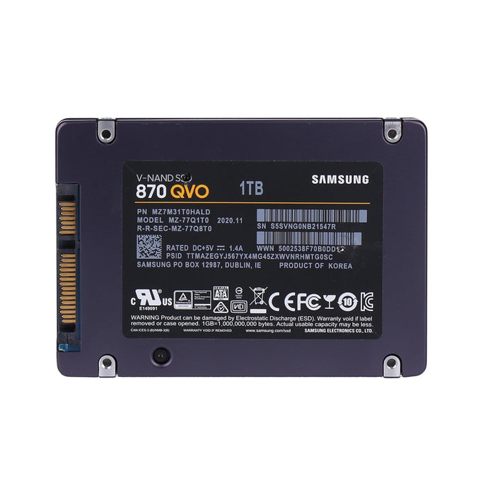 Samsung 870 QVO int. 2,5" SATA SSD 1TB