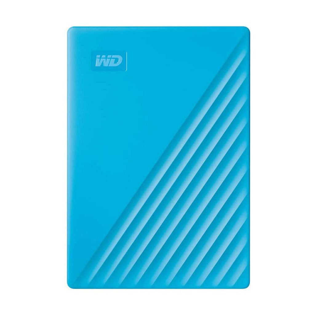 Produktbild externe HDD-Festplatte - WD My Passport ext. Festplatte 2TB blau