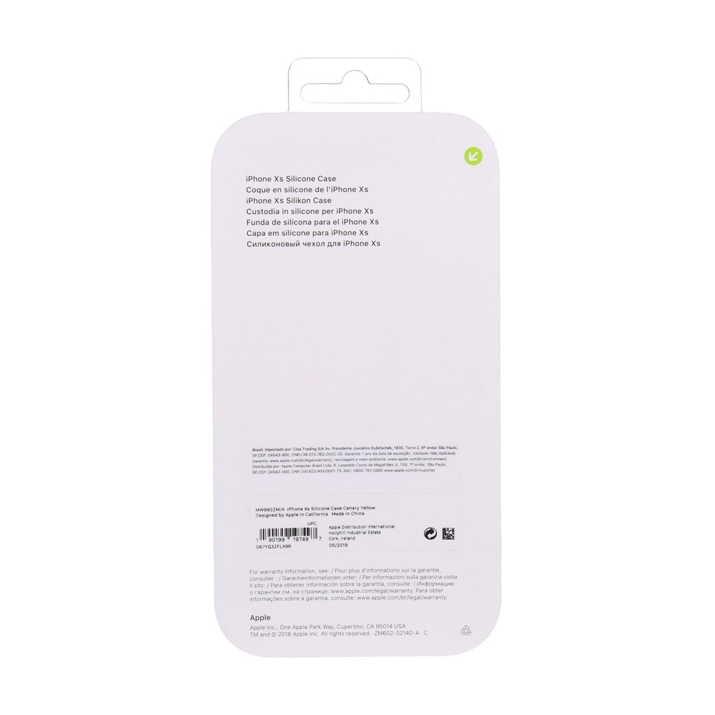 Produktbild Smartphone-Hülle - Apple Silikon Case Kanariengelb passend für Apple iPhone XS