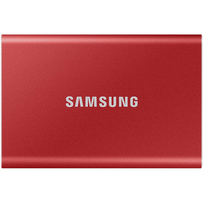 Samsung Portable T7 USB 3.2 (Gen 2) SSD 500GB rot