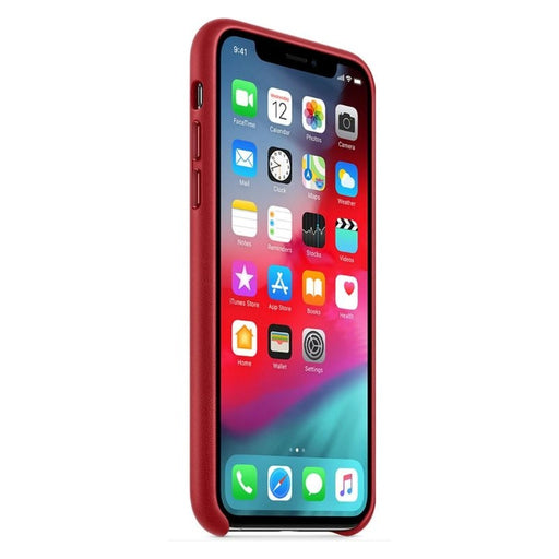 Produktbild Smartphone-Hülle - Apple Leder Case für iPhone Xs Max (PRODUCT) RED
