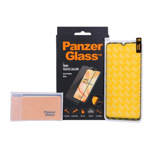 Produktbild Displayschutzglas - PanzerGlass Oppo Find X2 Lite / A91 E2E Black