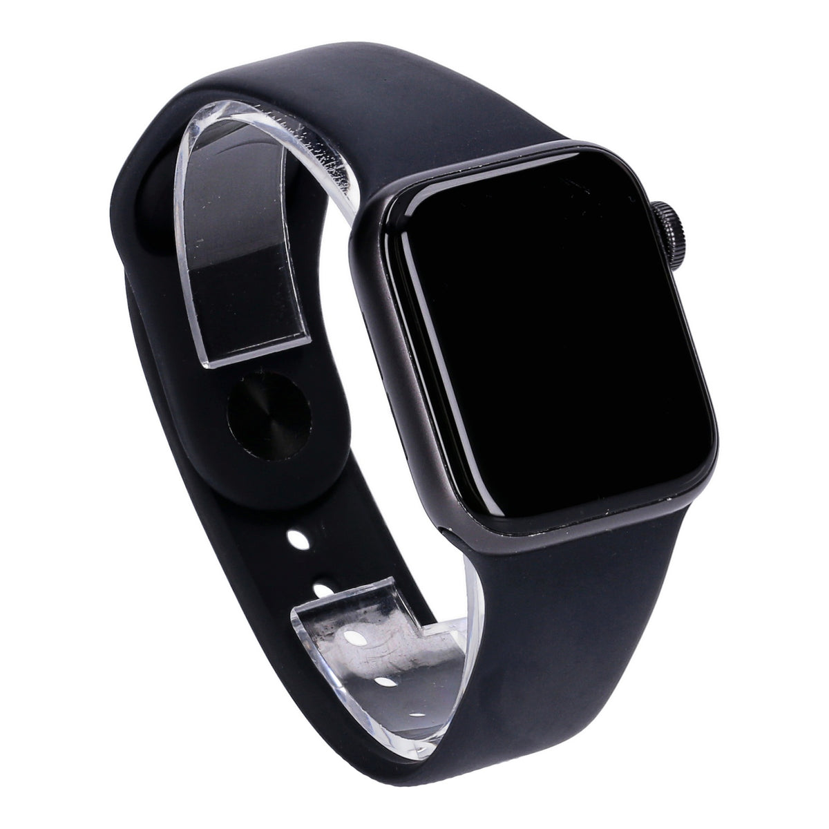 Produktbild Smartwatch - Apple Watch SE 40mm GPS Spacegrau Aluminiumgehäuse mit Sportarmband Mitternacht