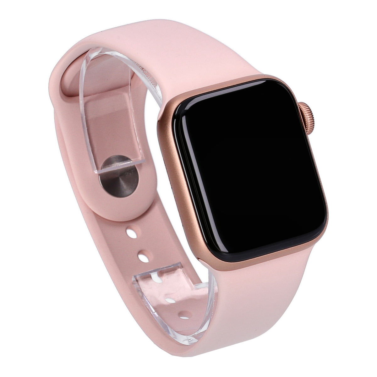 Produktbild Smartwatches - Apple Watch SE 40mm GPS Gold Aluminiumgehäuse Sportarmband Sandrosa