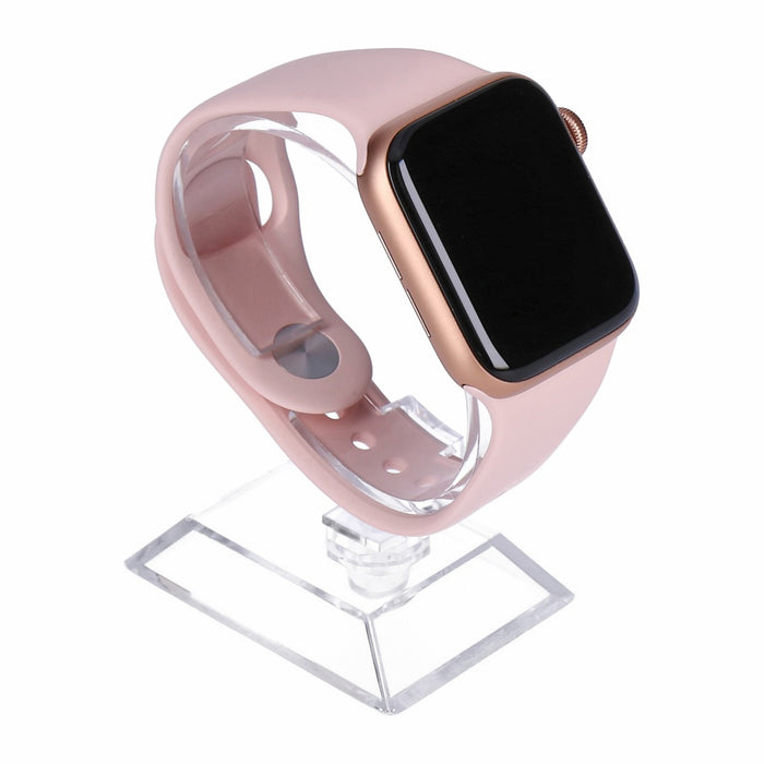 Apple Watch SE 40mm GPS Gold Aluminiumgehäuse Sportarmband Sandrosa