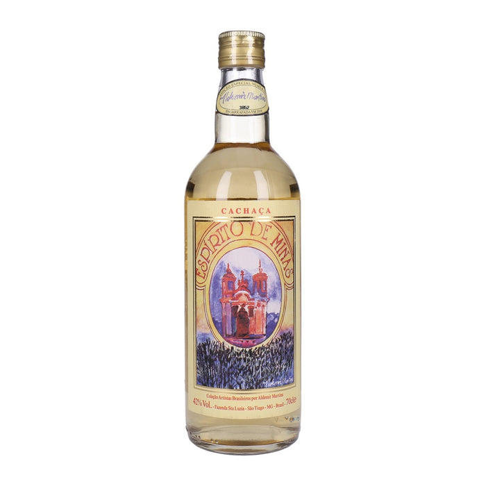 ESPIRITO DE MINAS Cachaca 1 x 0,7 L Sonderedition Aldemir Martins
