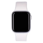 Apple Watch Series 4 40mm GPS Silber Aluminiumgehäuse mit Sportarmband Weiß