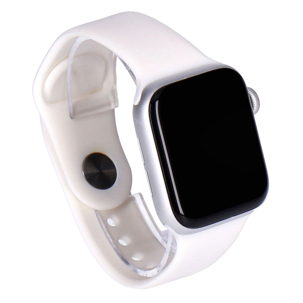 Produktbild Smartwatch - Apple Watch Series 4 40mm GPS Silber Aluminiumgehäuse mit Sportarmband Weiß