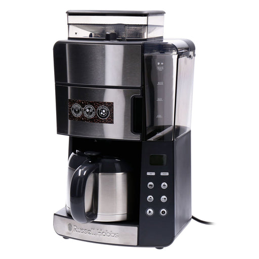 Produktbild Kaffeemaschine mit Mahlwerk - Russell Hobbs Grind&Brew Thermo-Kaffeemaschine
