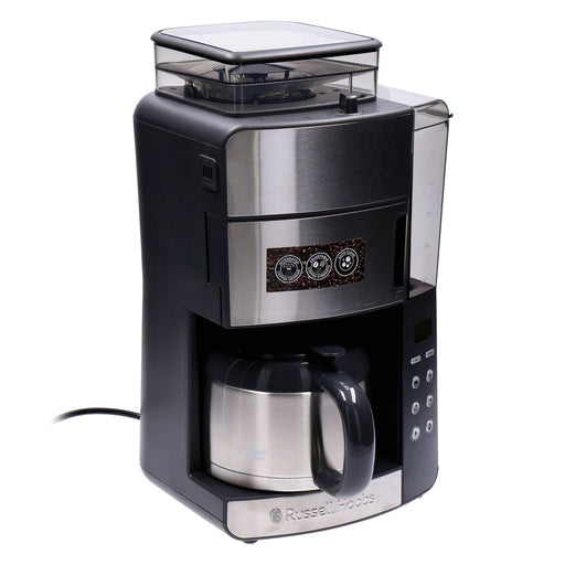 Produktbild Kaffeemaschine mit Mahlwerk - Russell Hobbs Grind&Brew Thermo-Kaffeemaschine