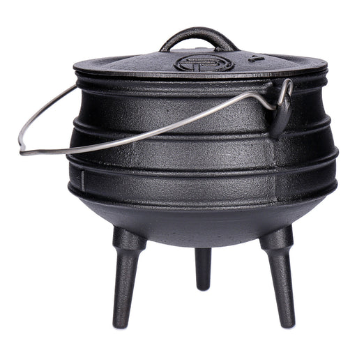 Produktbild Feuertopf - TP Potjie Pot Feuerkessel Dutch Oven BBQ Pot 1 Gusseisen mit Deckel und Füßen Pot 1 23x23,5x26 6,