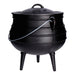 TP Potjie Pot 6 Feuerkessel Dutch Oven (14L) Gusseisen, Feuerkessel mit Deckel und Füßen