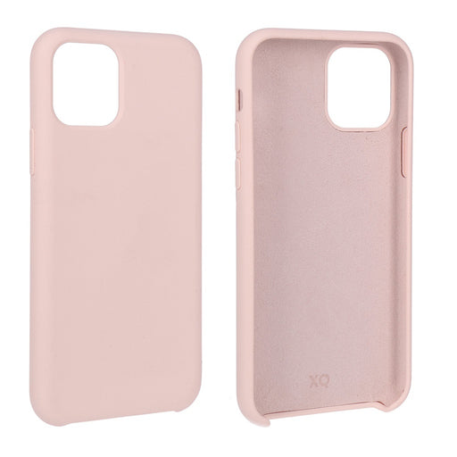 Produktbild Smartphone-Hülle - Xqisit iPhone 5,8" Liquid Silkon Case sandrosa 2019