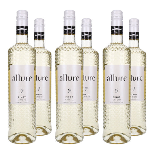 Produktbild Weißwein - allure Pinot Grigio Halbtrocken 6 x 0,75 L