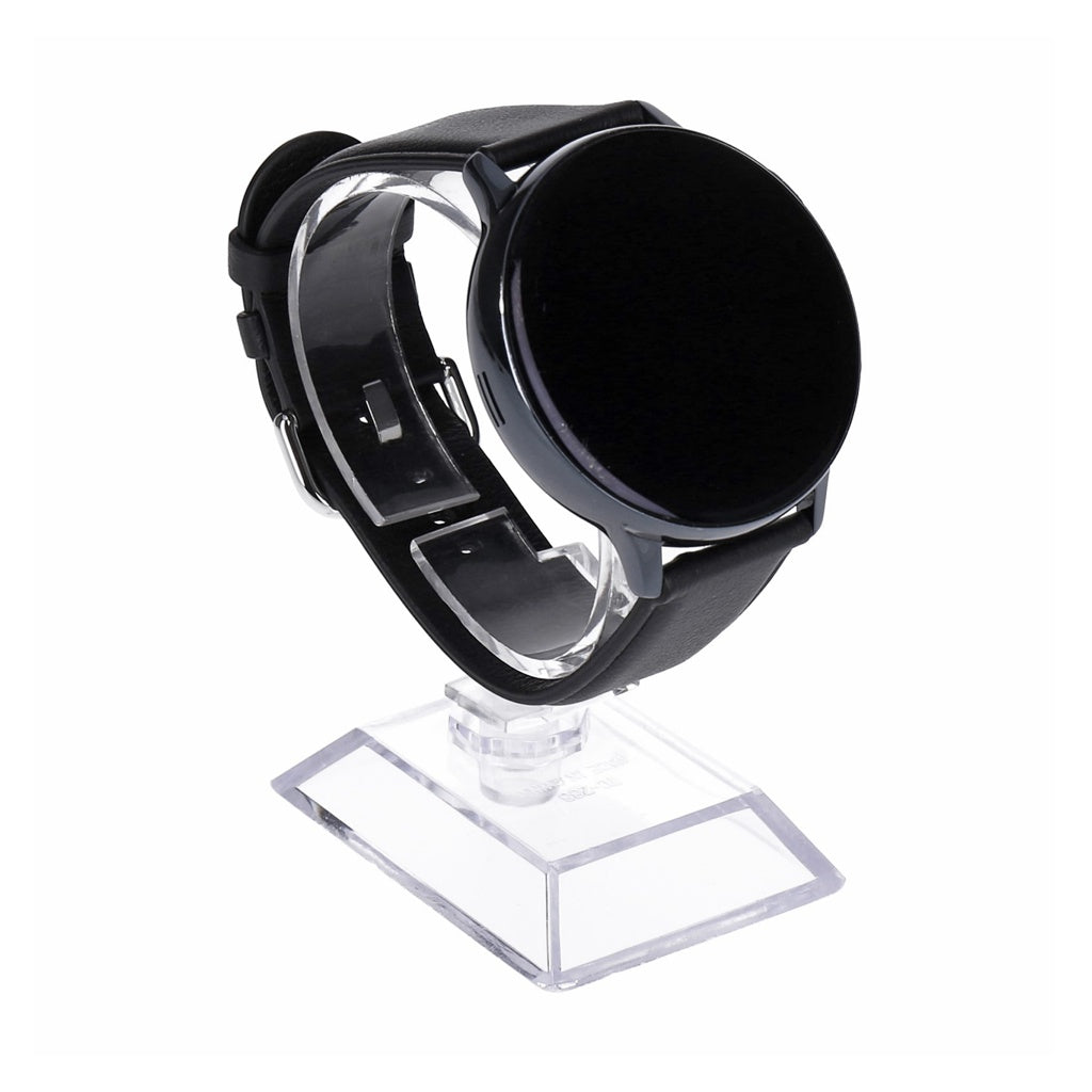 Produktbild Smartwatch - Samsung Galaxy Watch Active2 LTE 44mm Black Edelstahlgehäuse mit Lederarmband Schwarz