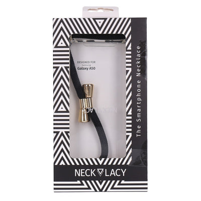 Necklace Case for Samsung Galaxy A50 Elegant Black