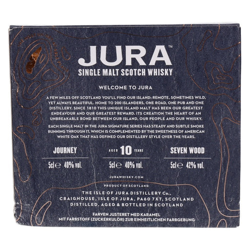 Produktbild Whisky - Jura JOURNEY TO JURA Mini Set 3 x 0,05 L